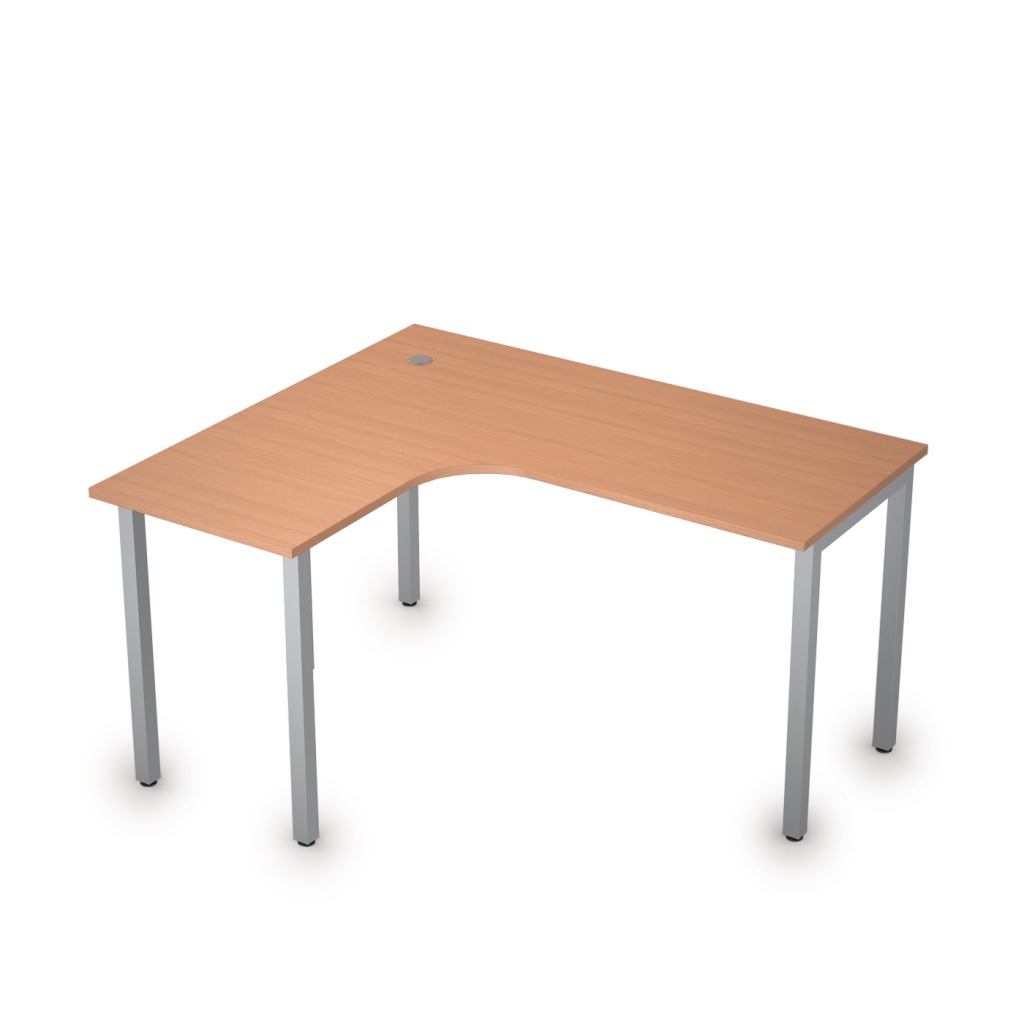 Стол криволинейный, левый Стиль 1400*1200*750 Стиль Бук