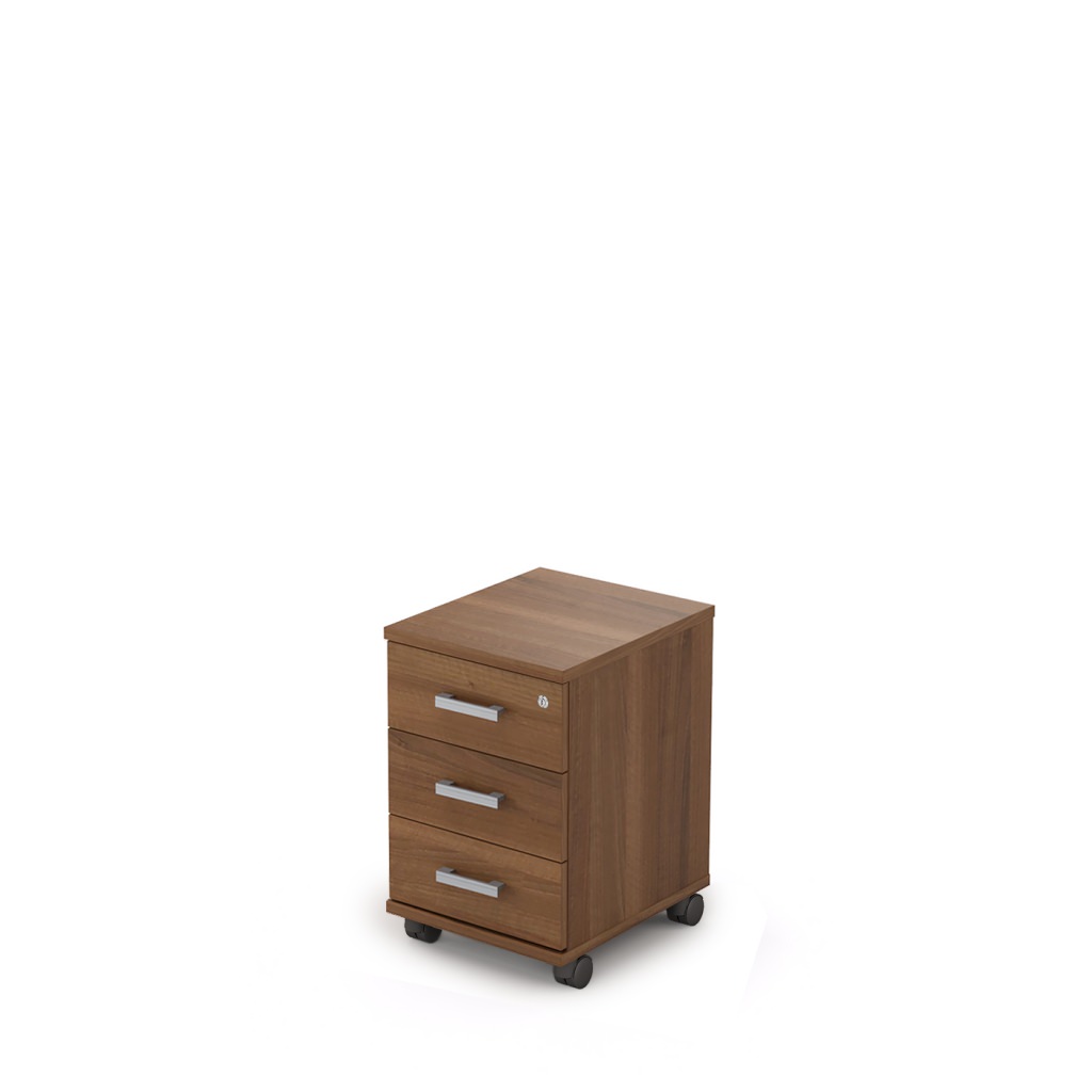 Тумба с замком Стиль 394*454*586 Стиль Шамони темный