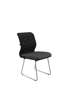 Стул штабелируемый ErgoLife Sit 8 M4-8 — X2+UMF(X1) Черный/Хром