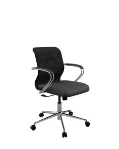 Кресло ErgoLife Sit 8 M4-8K - X2+UMF(X1) Черный/Хром