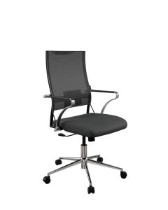 Кресло ErgoLife Sit Air 24 Черный/Хром