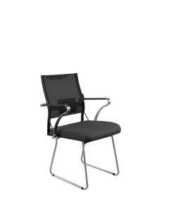 Стул ErgoLife Sit Air 24 Черный/Хром